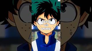 Deku vs Anime #anime