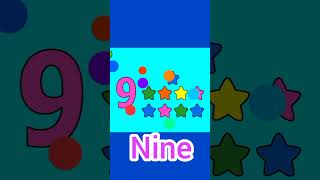 Nine 9  | nine  | nine number | number nine |  counting in words | education | little learners