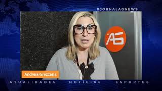 JORNAL AG NEWS 15.11.2024 - ELENCO DO FILME FICA COMIGO, ESPORTES E CLIMA TEMPO