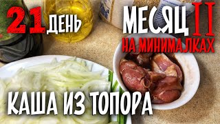 Каша из топора. Дополнительные расходы. День 21 [МЕСЯЦ НА МИНИМАЛКАХ 2.13]