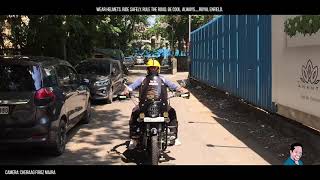 Ride Safely | Royal Enfield | Wear Helmet