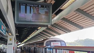 Withdrawal Run -- SMRT KHI C151 125/126 arriving Kranji