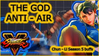 Chun Li  Buffs and Nerfs (Street Fighter 5 Season 5 Update)