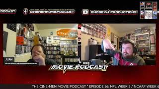 THE CINE-MEN MOVIE PODCAST " SPORTS BREAKERS" EPISODE 26