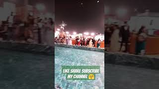 😍 ⛵ Boat Entry of bridal with dance in  shaadi 🎊@abhishigupta