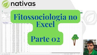 Fitossociologia no Excel - Inventário Florestal - Parte 02