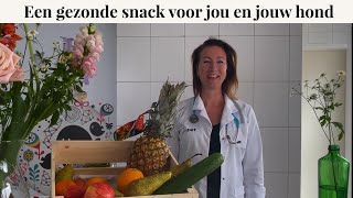 Een gezonde snack voor jou en jouw hond | Gezond en verantwoord