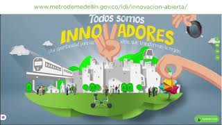 Cómo ingresar al concurso Todos Somos Innovadores del Metro de Medellín