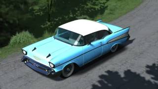 Assetto Corsa Gameplay - 1957 Chevy Belair (reworked) @ Joux Plane