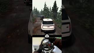 GTA 5 - Range Rover & G63 Steering wheel gameplay