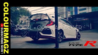 Bodykit Civic HatchBack Type R - Local × Original Spoiler