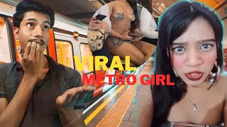 DELHI VIRAL METRO GIRL EXPOSE //RIGHT OR WRONG ❌ ?// URFI JAVED 2.0