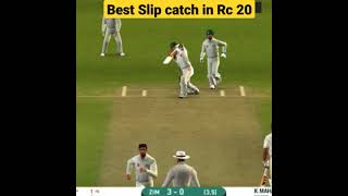 best slip catch in rc 20 || Real Cricket 20 #shorts #ytshorts