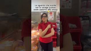 Lo stesso sguardo 🧐🤭 #supermercato #humor #riderefabeneallasalute