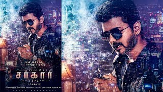 SARKAR official First Look Motion Poster  Vijay  Thalapathy 62 AR Murugadoss Ar Rahman