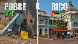 POBRE NO BRASIL É RICO EM MOÇAMBIQUE?