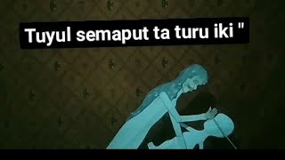 Ngobrolin Apa ya ..! Wayang setanan Pocong Dan  Wayang Mbk Kunti