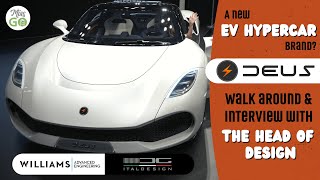 Deus Vayanne Electric Hypercar Walkaround & Interview with Head of Design