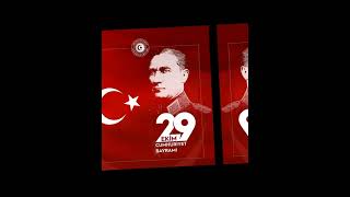 29 ekim cumhuriyet bayramı kutlu olsun 🇹🇷   #atatürk #29ekim