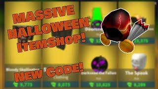 MASSIVE HALLOWEEN SHOP🎃 NEW CODE💵Island Royale