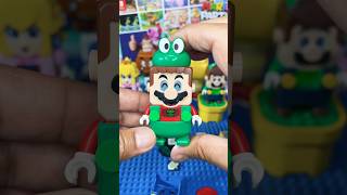 Lego Super Mario Changes To Lego Frog Power Up Suit #lego #shorts #toys