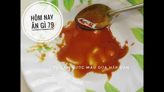 How to make Vietnamese coconut caramel-Cách thắng nước màu dừa cực dễ màu đẹp | HNAG79 #8