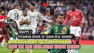 Mbappe pecahkan rekor 26 tahun MADRID🔥Martin paes GOL konyol ❌ Emyu tak mau kehilangan MAINOO