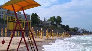 Plage d'Eforie - Mer noire (Roumanie)