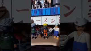 Tienda de Ramen de Naruto de la marca playmobil, recien armado,  Diorama.