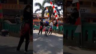 Arak-arakan kostum terngakak | karnaval pendowo 2023 #shorts #carnival