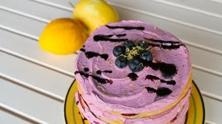 Blueberry Lemon Cake Recipe | sweetco0kiepie