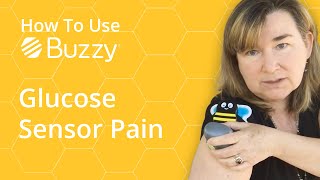 Using Buzzy with Glucose Sensor in the Arm