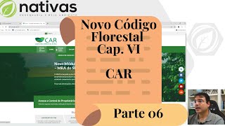 Novo Código Florestal Comentado - Capítulo VI - Do Cadastro Ambiental Rural.