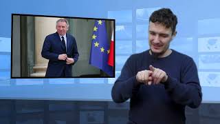 Francois Bayrou nowym premierem Francji (Tłumaczenie na Język Migowy - PJM)