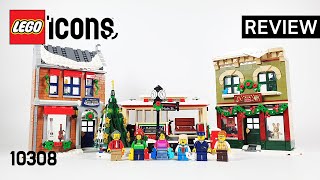 레고 아이콘스 10308 홀리데이 메인 스트리트(LEGO Icons Holiday Main Street) - 리뷰_Review_레고매니아_LEGO Mania