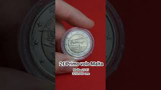 2€ primo volo da malta 2015 rare euro coin #collectible #numismatics #coin moneta monete