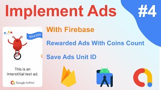 Implement Admob Ads With Firebase  |  Change Ads unit id from Firebase | Rewarded Ads Implementation