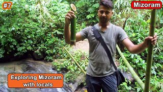 Exploring forest of Mizoram with local, मिजोरम में खेती || Local Mizo food