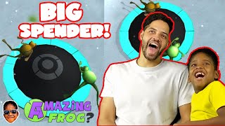 Huge Spender, Big Spender, Medium Spender Trampoline Fun!