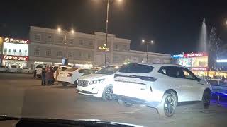 Sialkot "Cantt V-mall" Night drive [4k] [HD].Pakistan