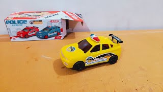 Unboxing and Review of Bump and go 3D Lights Police Car with Flashing Light and Musical Sound