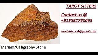 Top crystal for everything you need to know : Mariam Stone/Calligraphy stone