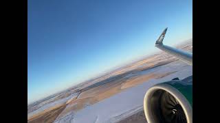 Frontier Airlines A320neo Departing Denver DEN