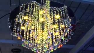 Led Spital Flush Chandelier