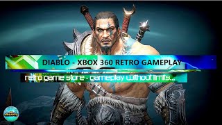 Diablo Xbox 360 Gameplay 1997 - Retro Gameplay - Retro Gaming - Gameplay Without Limits