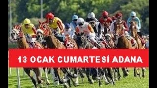 13 OCAK 2024 CUMARTESİ ADANA AT YARIŞI TAHMİNLERİ VE YORUMLARI