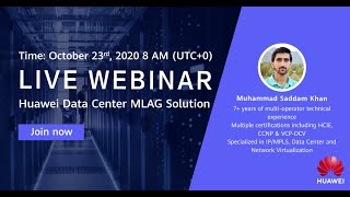 Webinar on Huawei Data Center M-LAG Solution