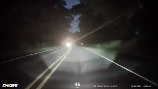 2023 XSR900 stock headlight on chigee dashcam.