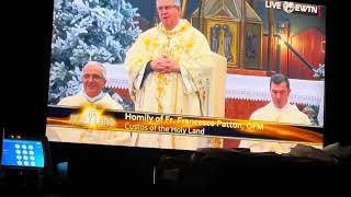 Homily on Feast of Holy Family ( Nazareth in Arabic and with English Translation) 12-31-23