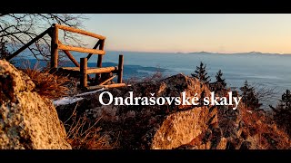 Ondrašovské skaly - Východ slnka